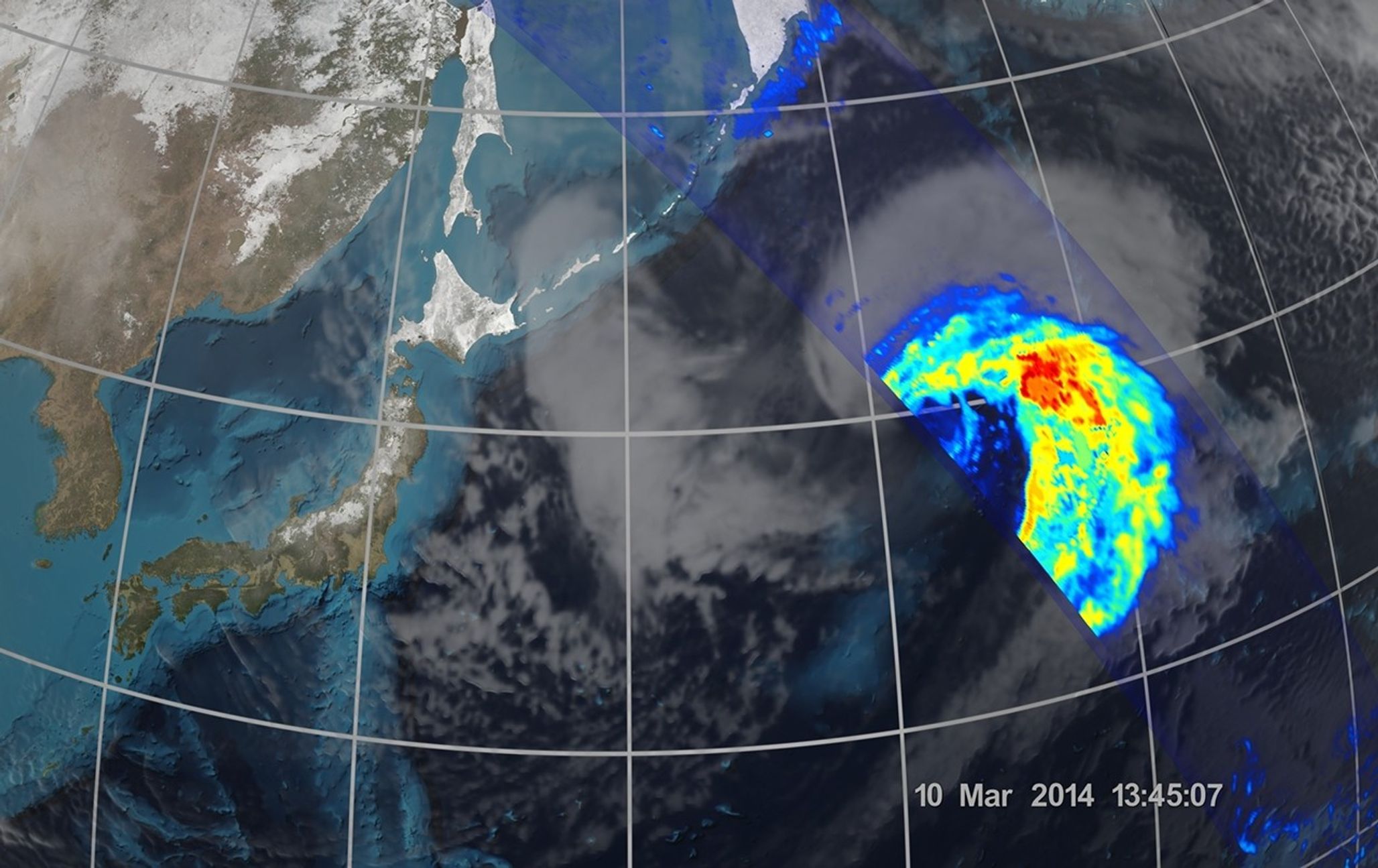 First Images from the Global Precipitation Measurement Mission
