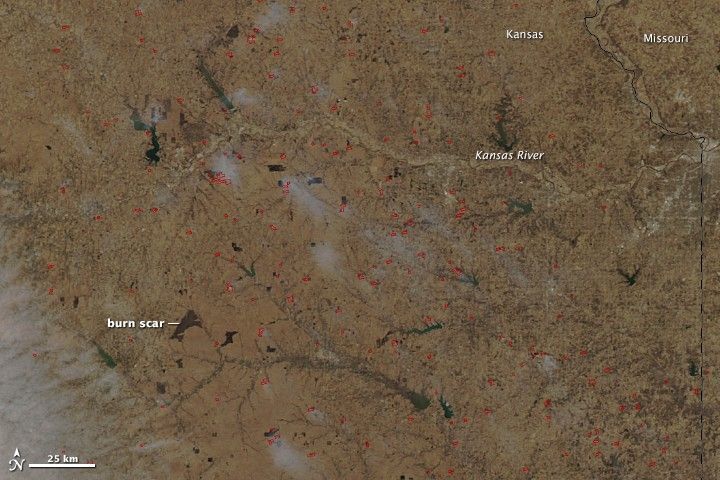 Kansas Prairie Fires