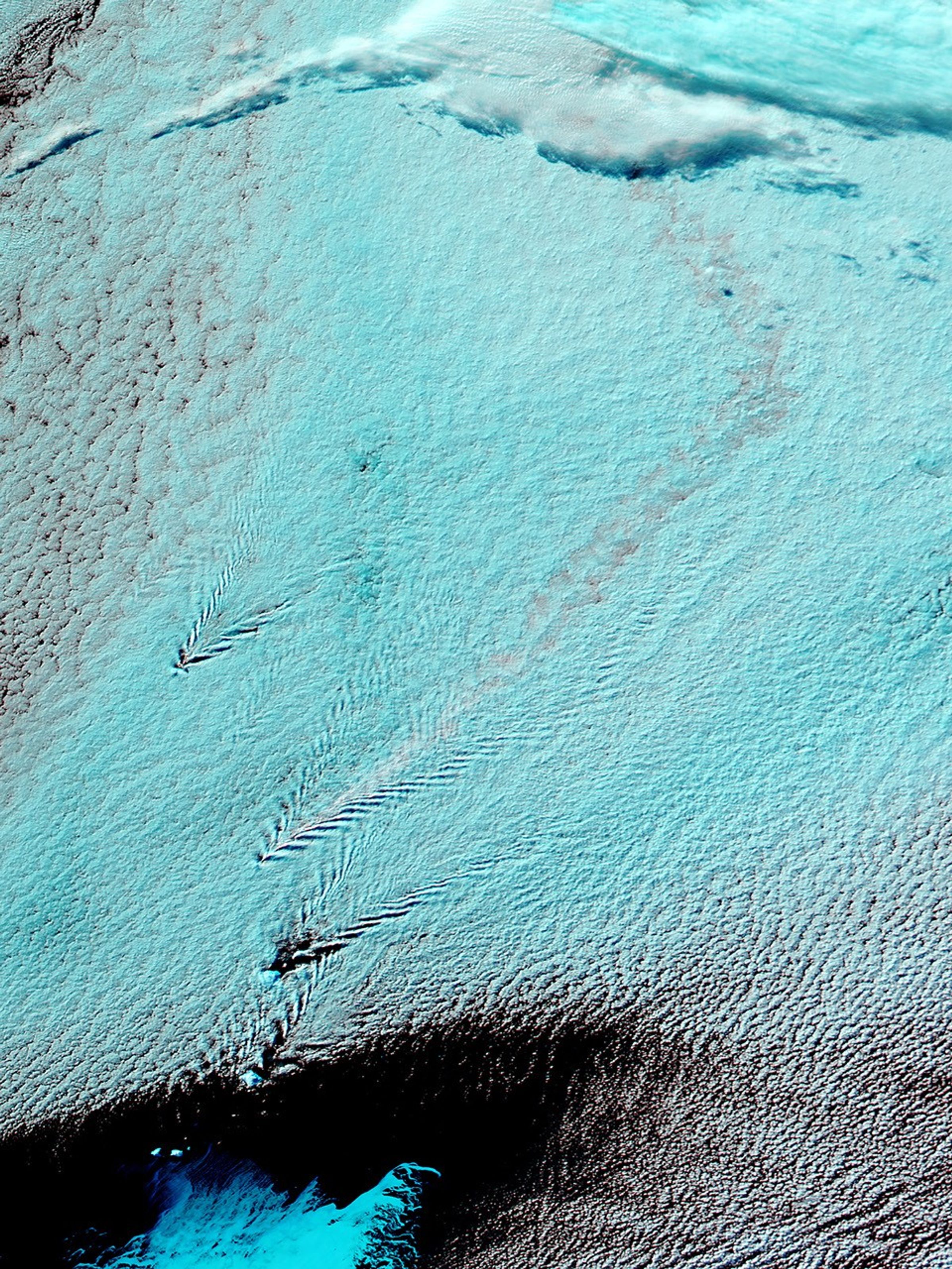 false color - May 1, 2014