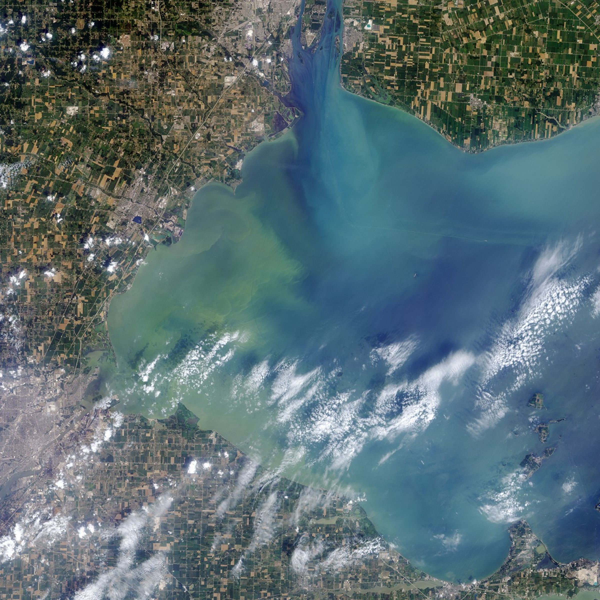 Landsat natural color (with coastal blue) - August 1, 2014