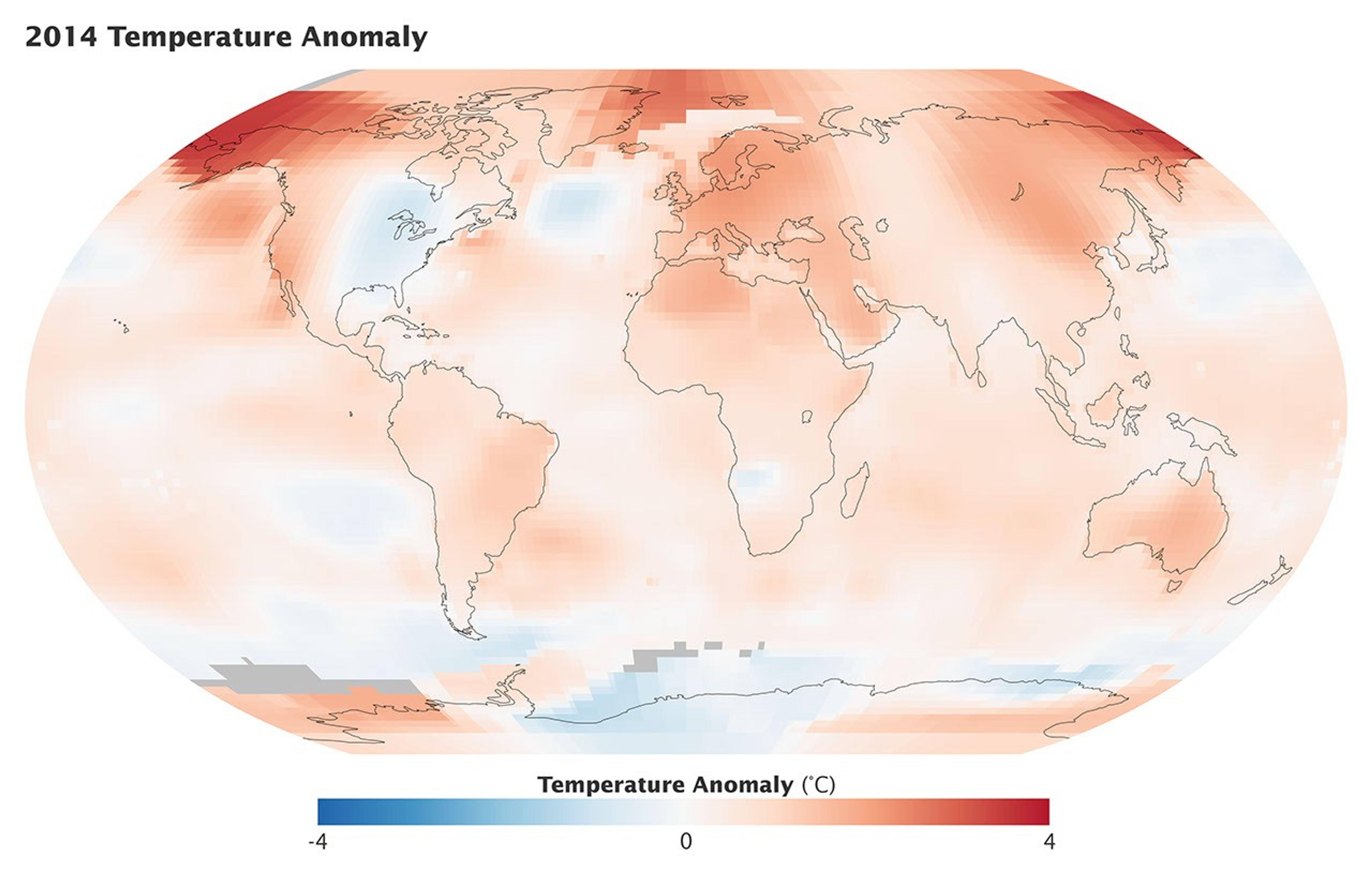 2014 Was the Warmest Year in the Modern Record