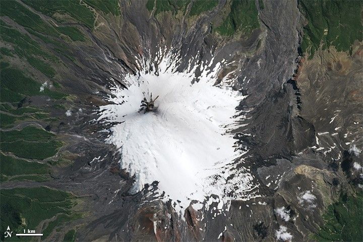 Eruption of Villarrica Volcano