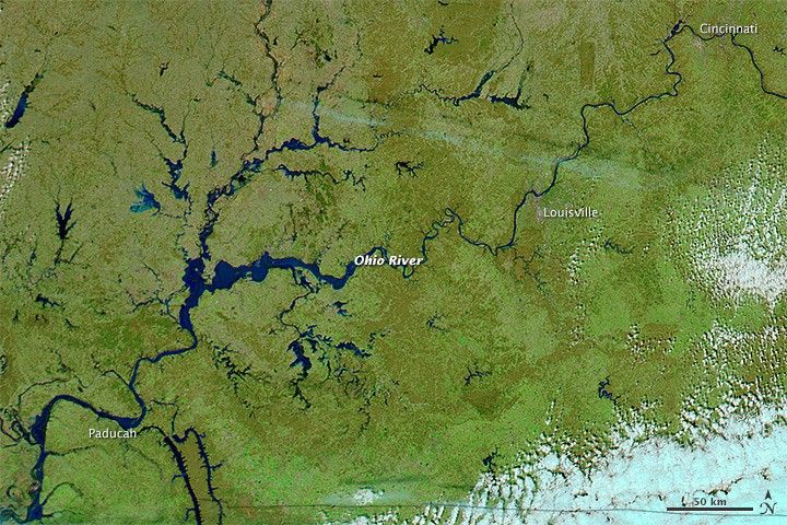 Flooding Along the Ohio River