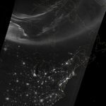 Looking Down and Up at the Aurora