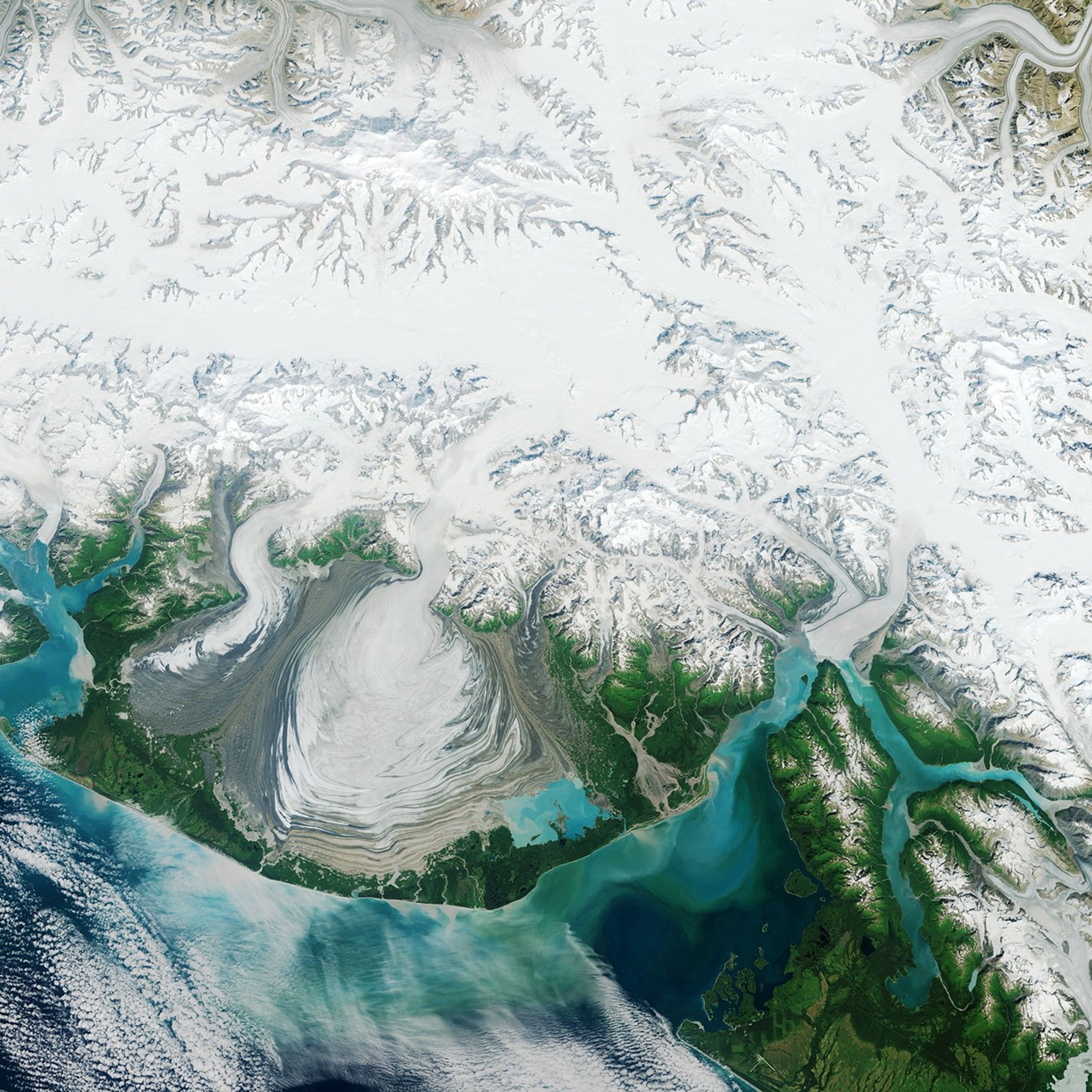 The Advance of Hubbard Glacier