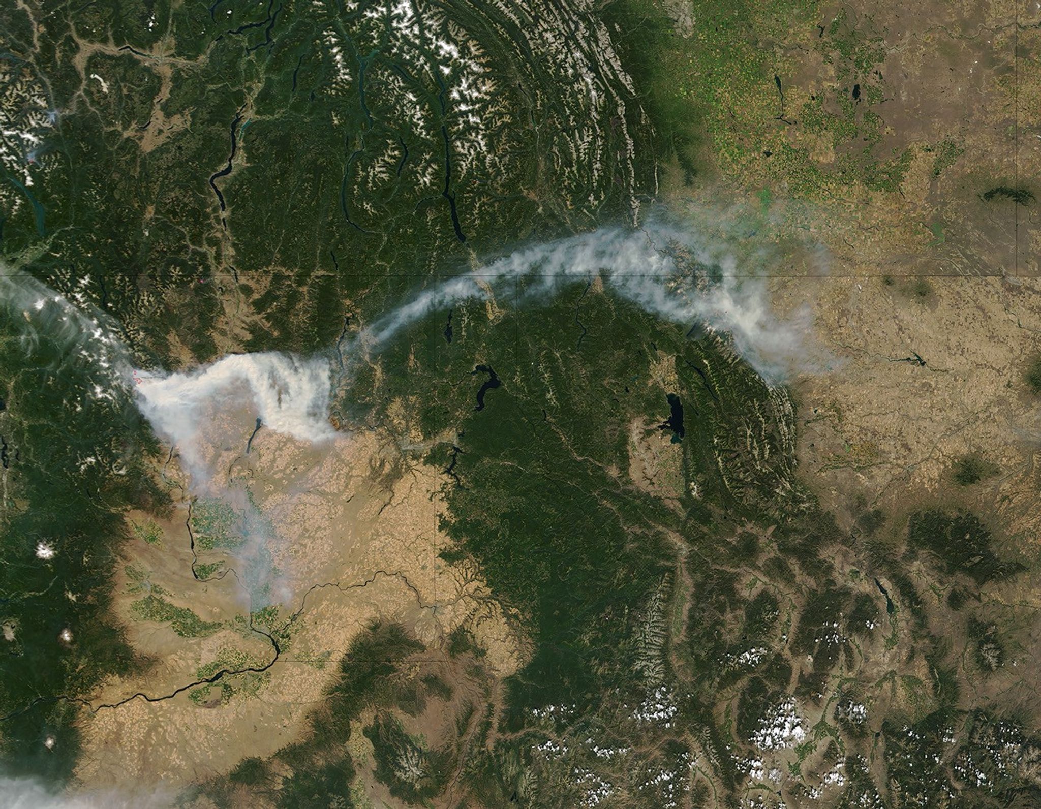 Wolverine Creek Fire - NASA Science