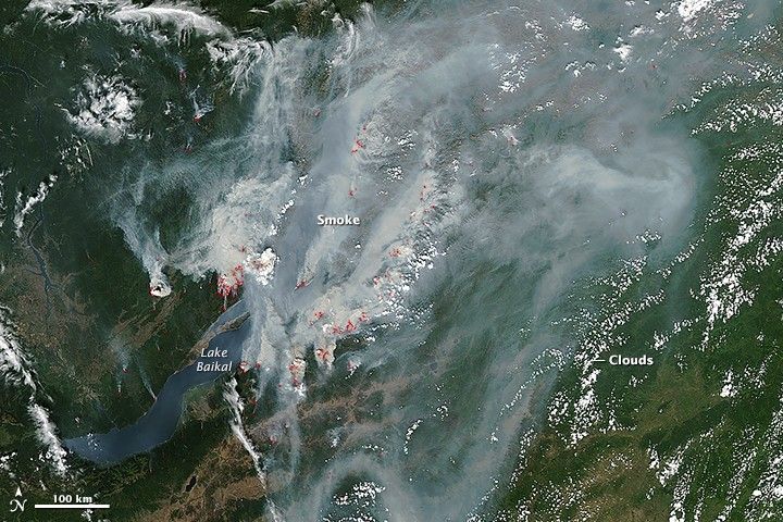 Fires in Siberia - NASA Science