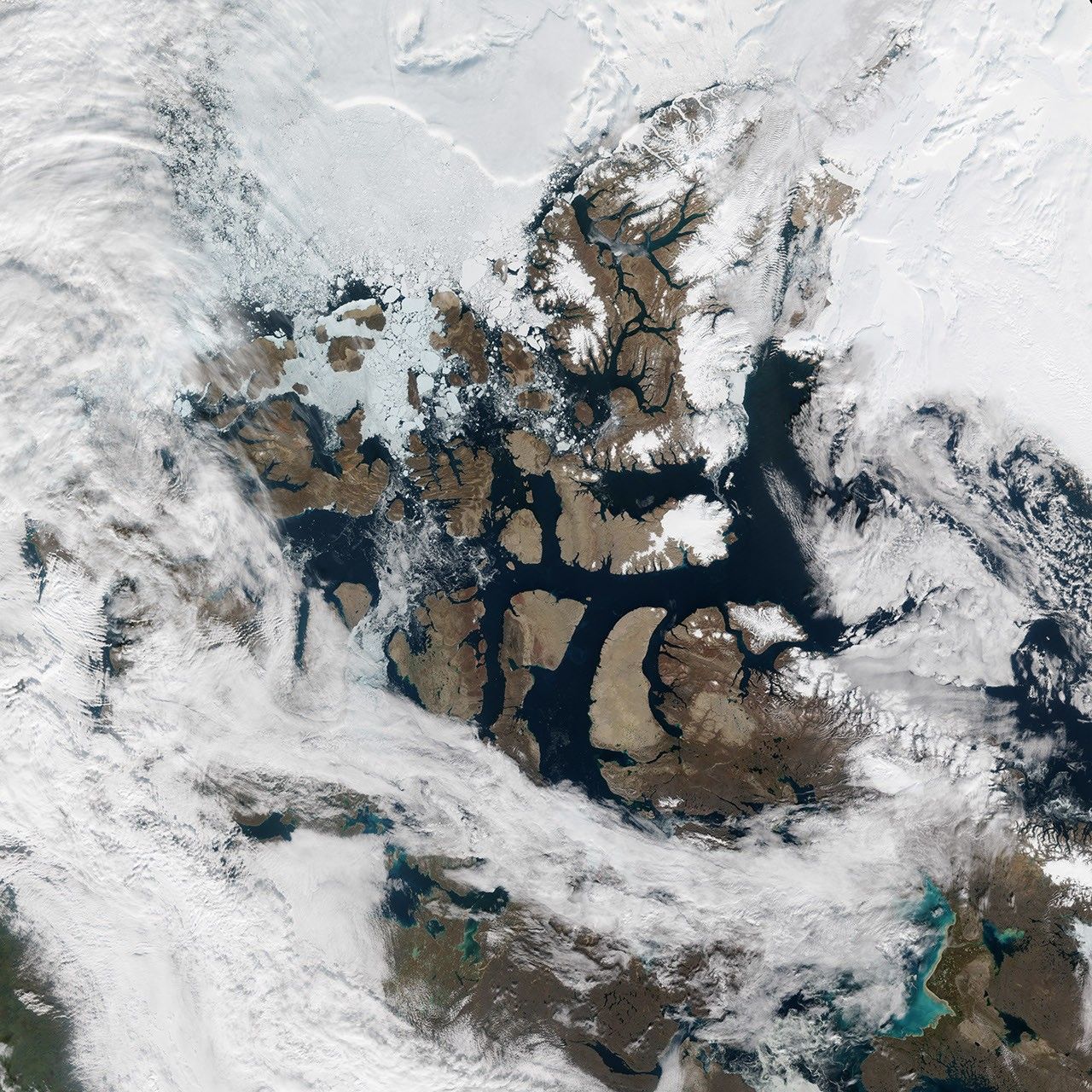 Partial Opening of the Northwest Passage