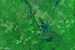 Flooding Near Columbia, South Carolina
