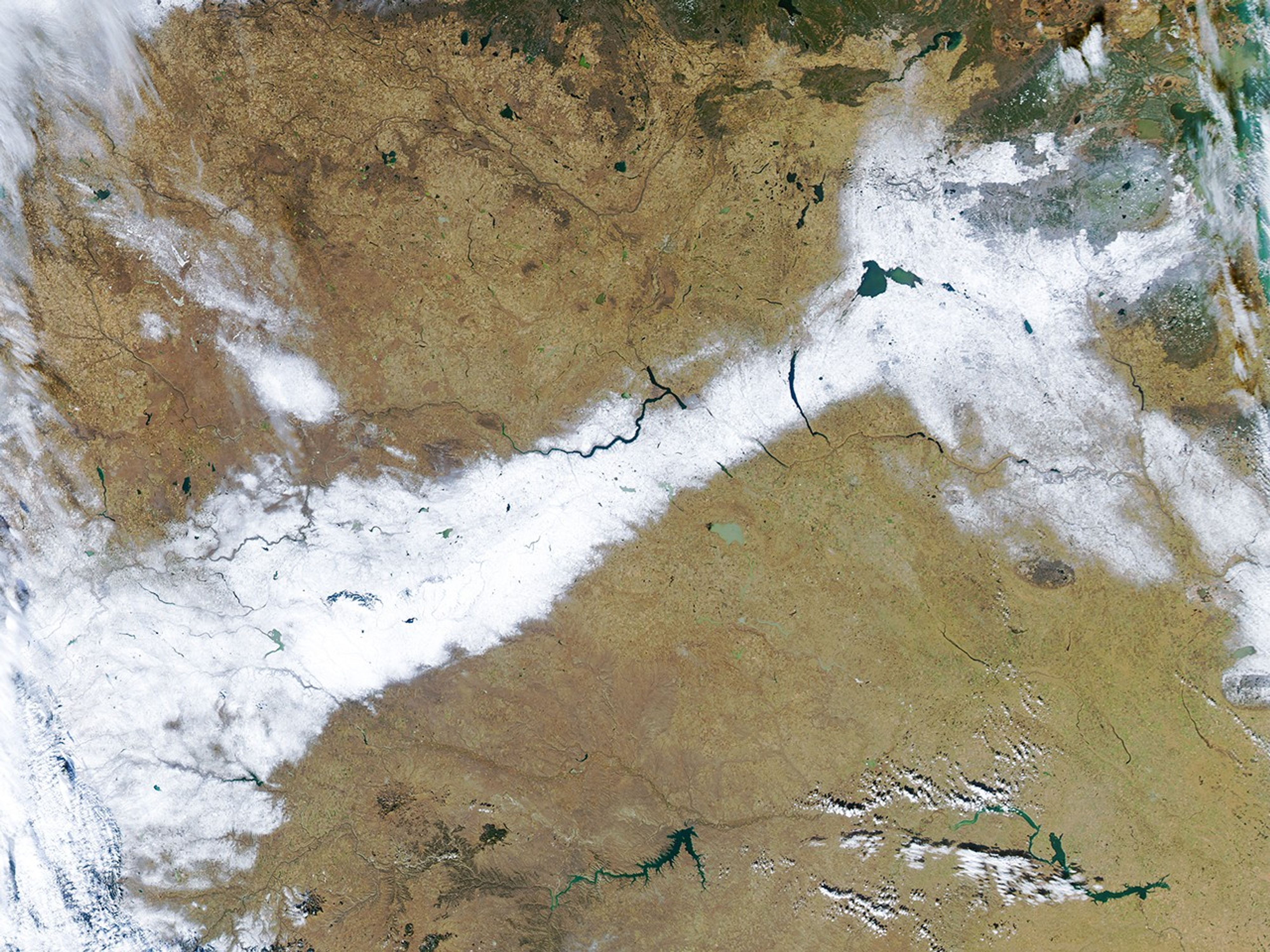 Early Winter Weather Across North America