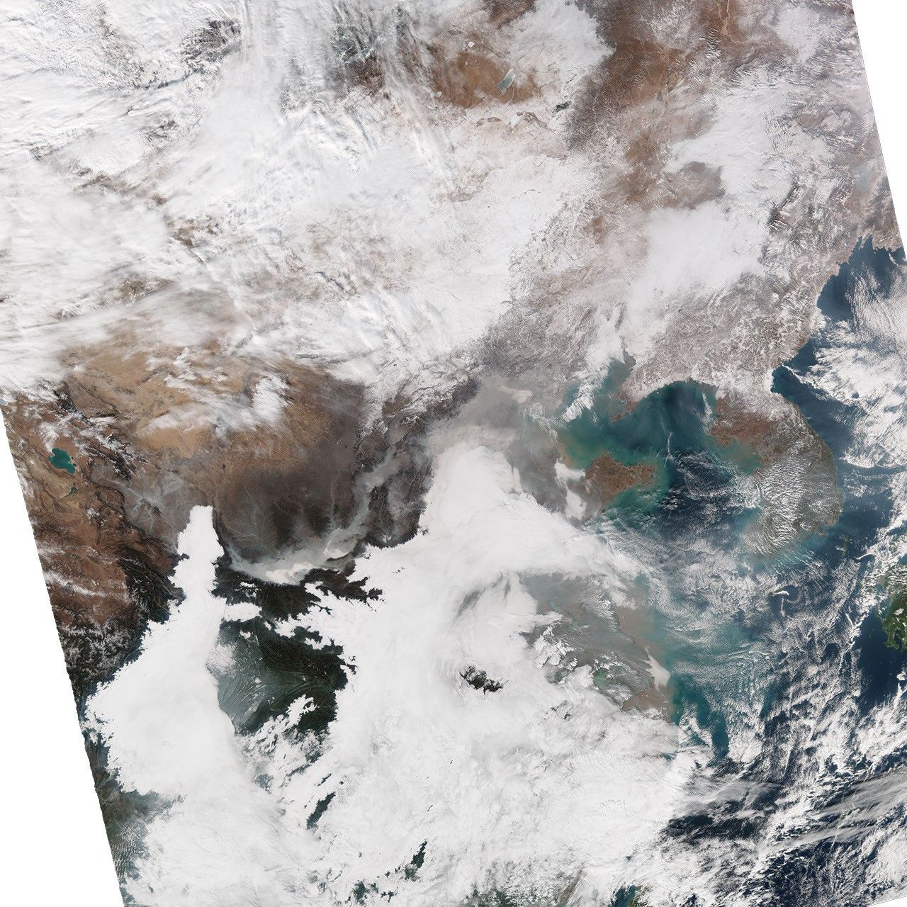 Haze Shrouds Eastern China