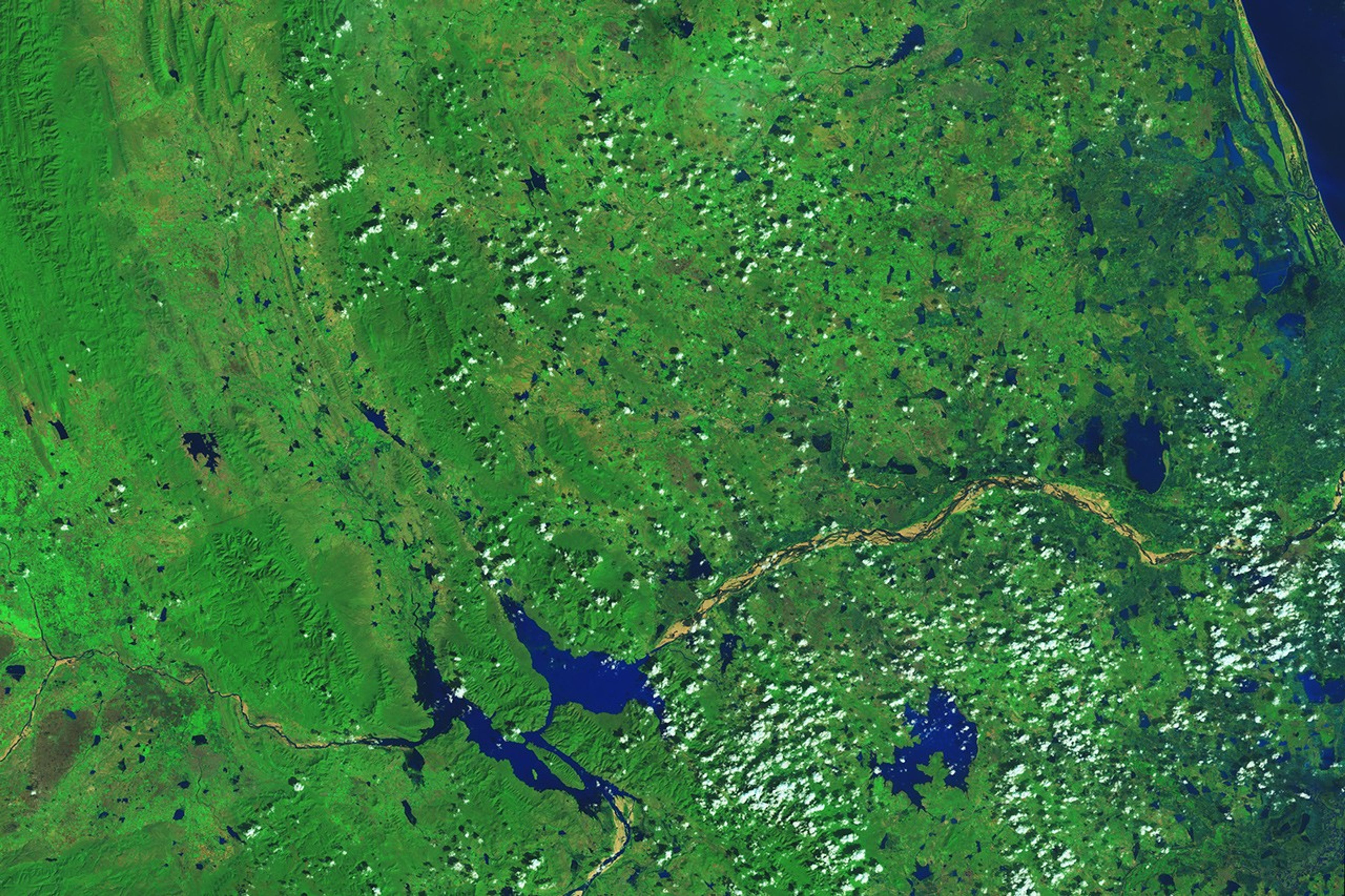 Flooding Persists in Southeast India