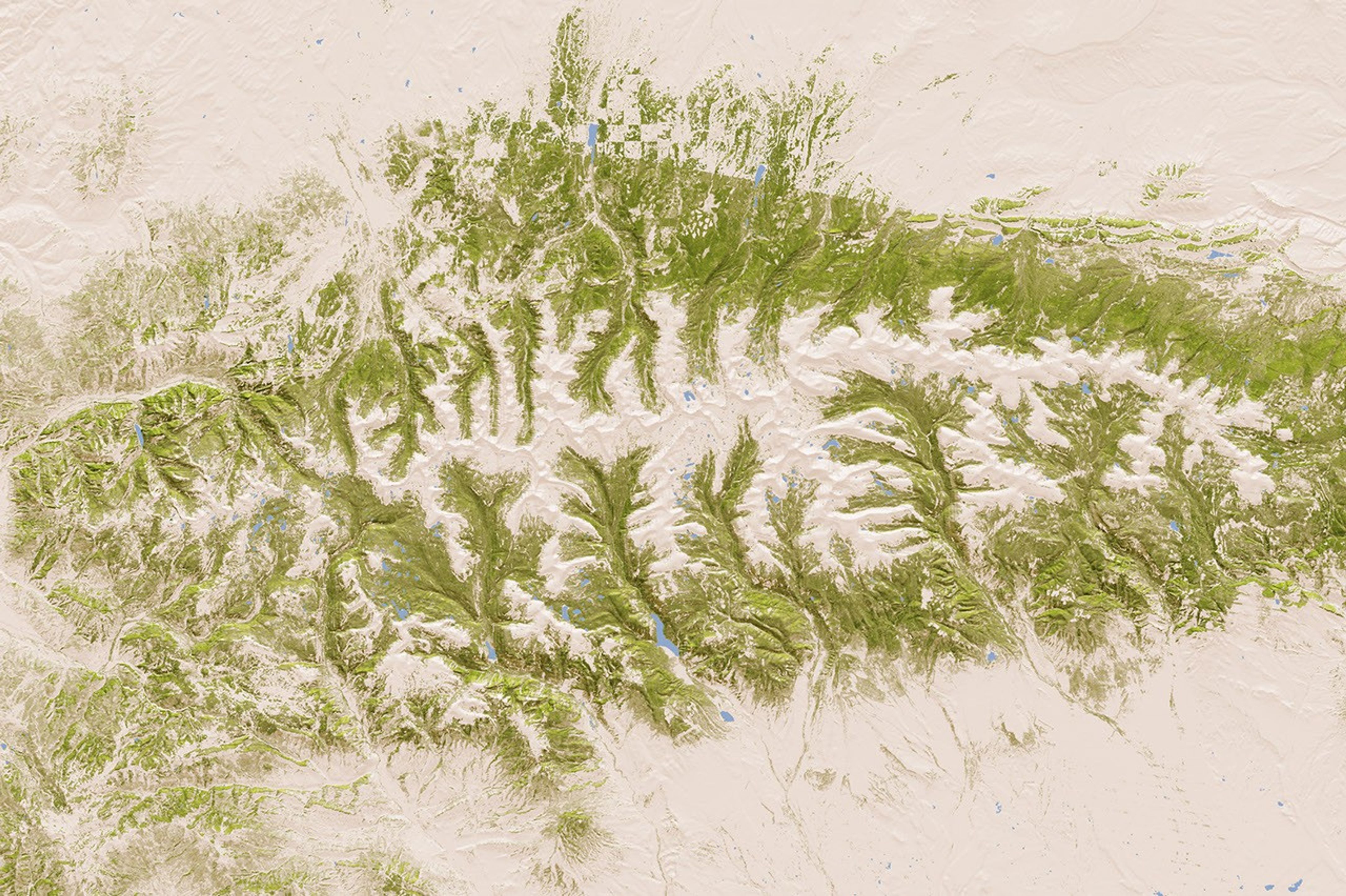 10 percent tree cover - 2000 - 2009