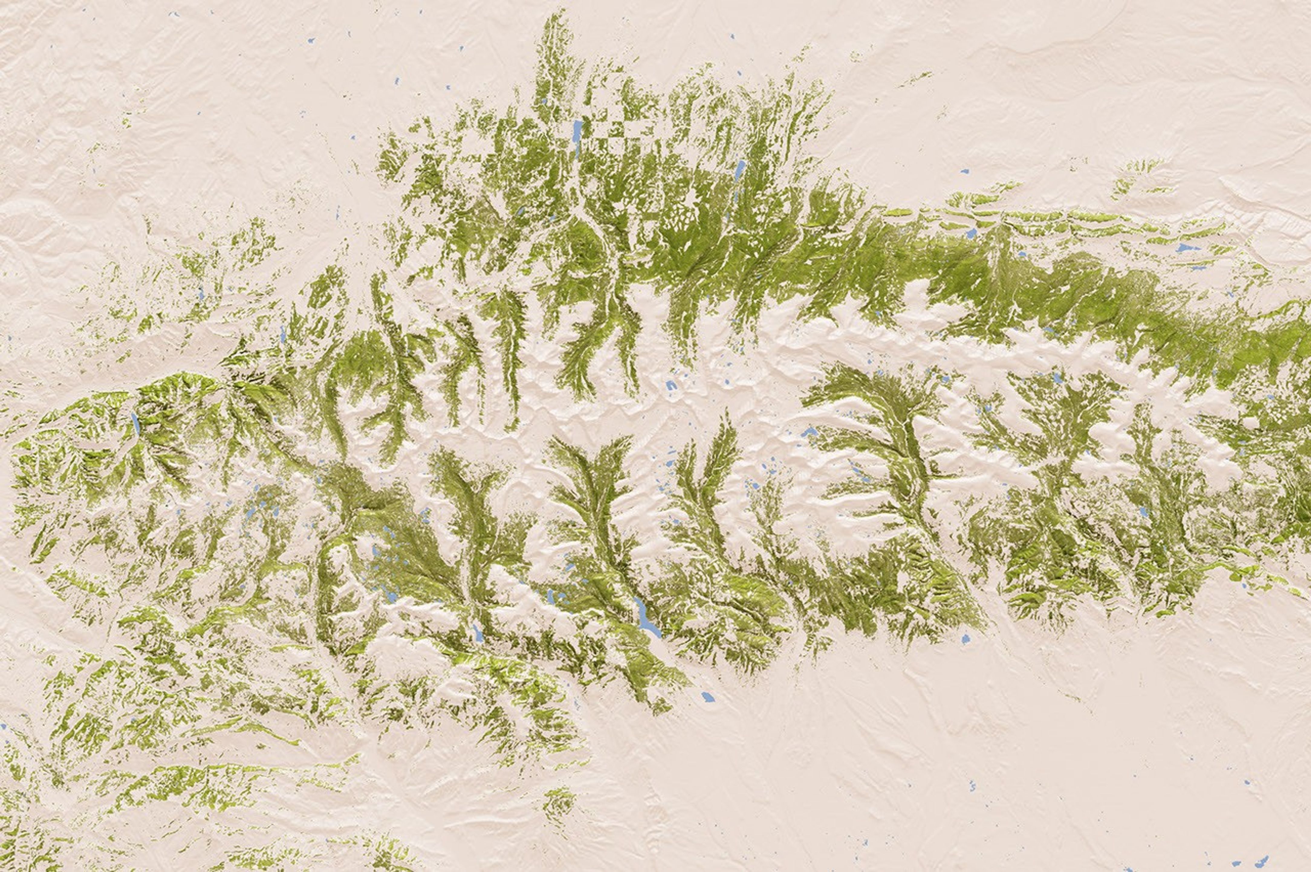 30 percent tree cover - 2000 - 2009