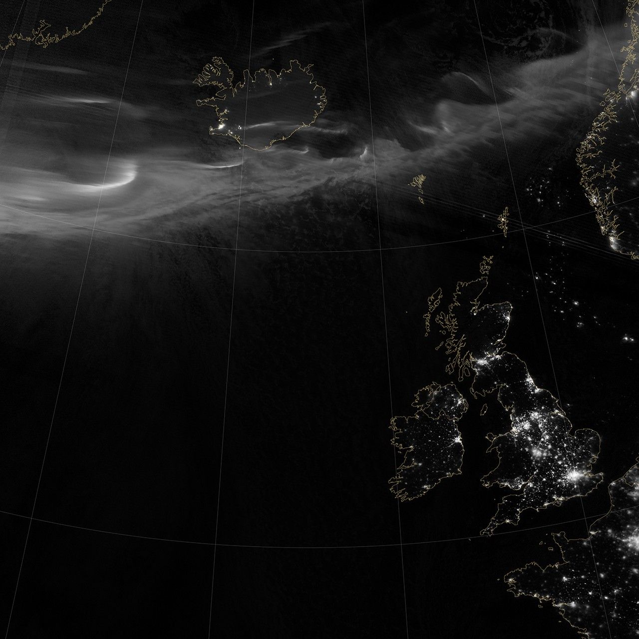 Aurora Colors Skies Over Northern Europe - NASA Science