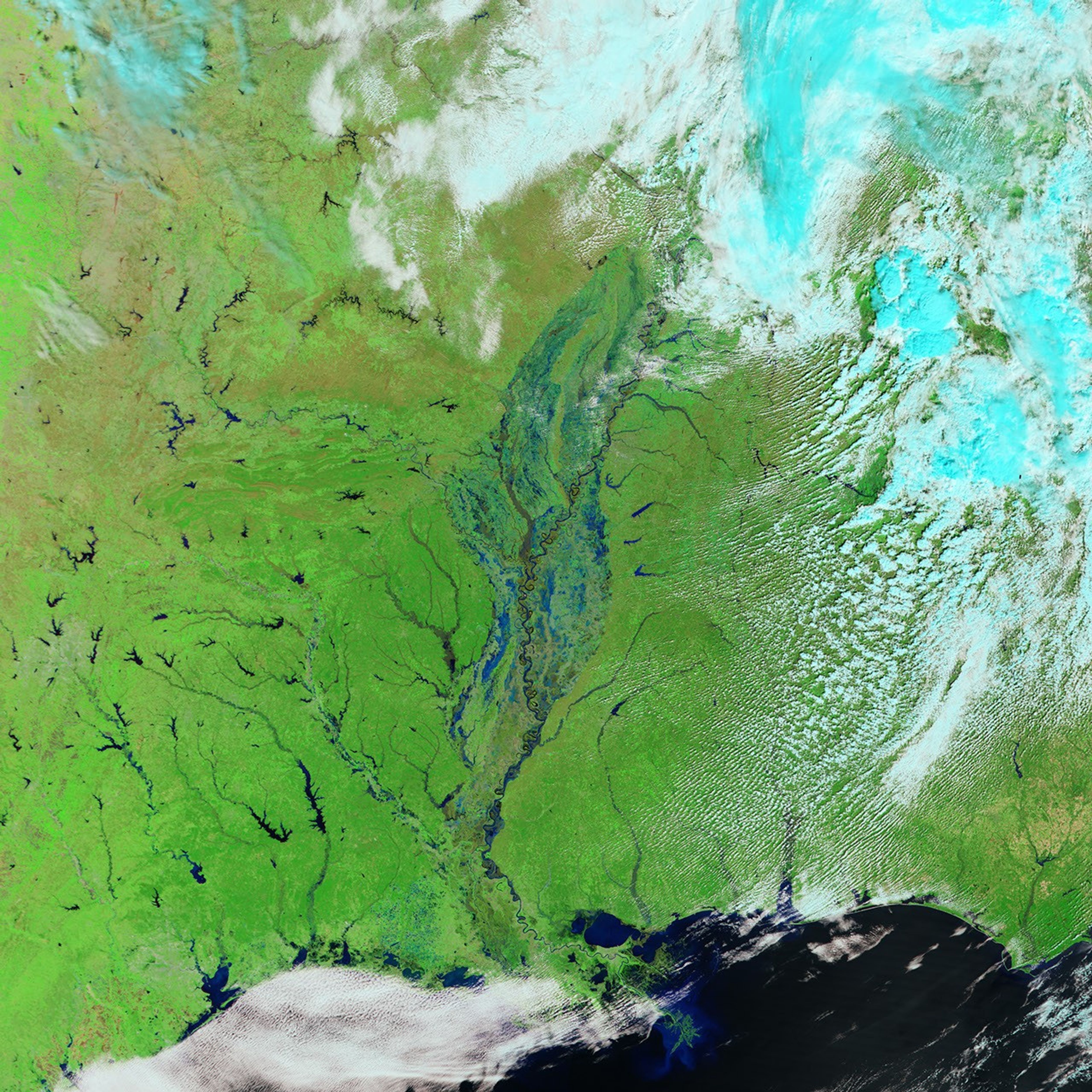 Flooding in the U.S. South