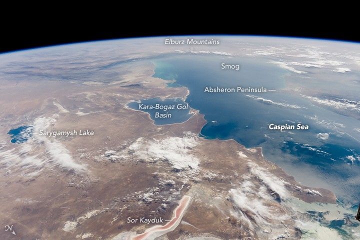 Caspian Sea - NASA Science