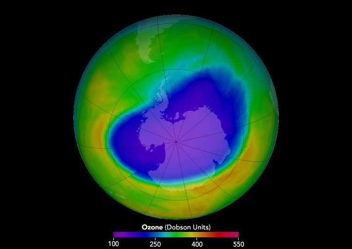 Ozone Hole 2016, and a Historic Climate Agreement