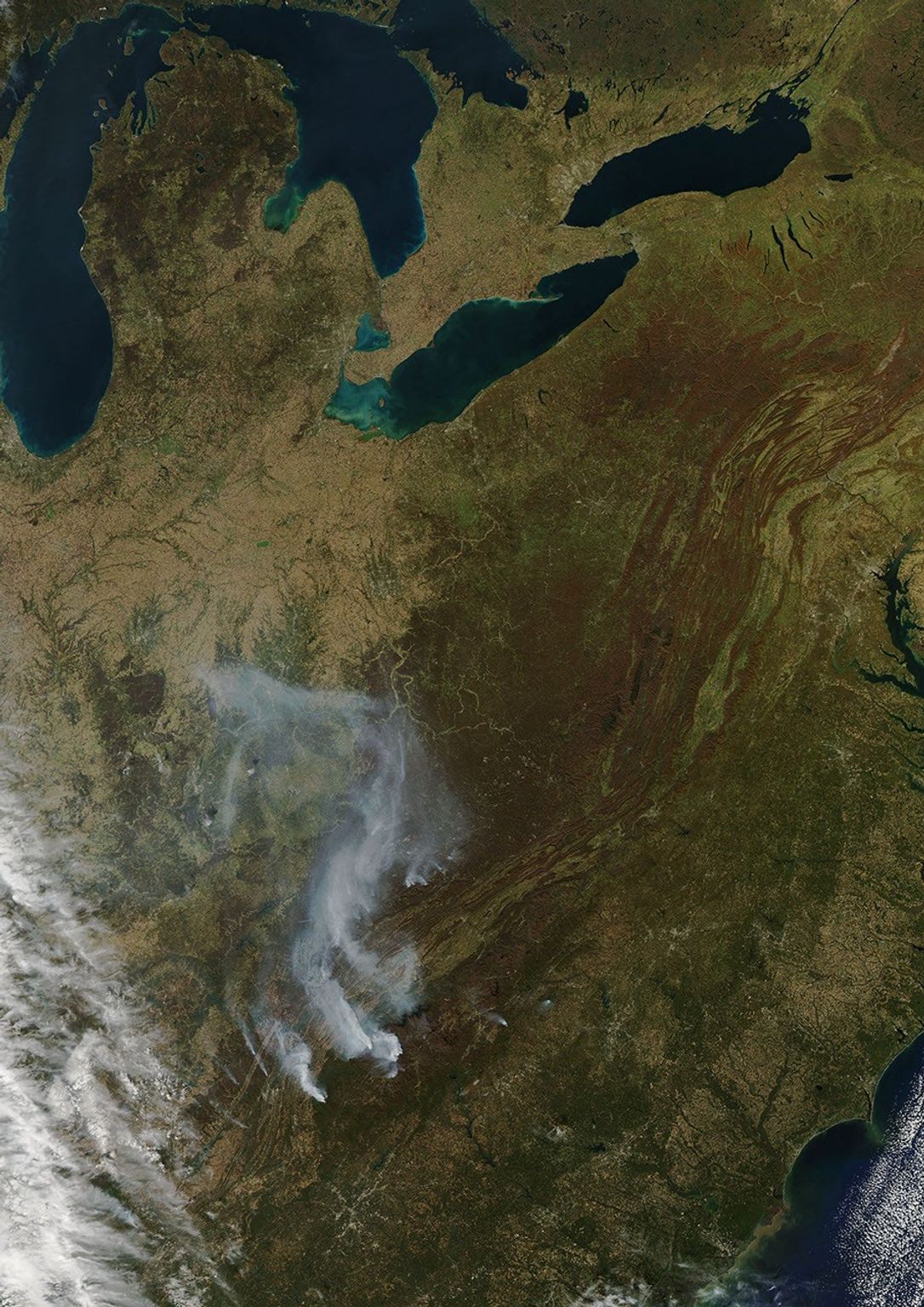 Drought and Fire in the Southeast - NASA Science