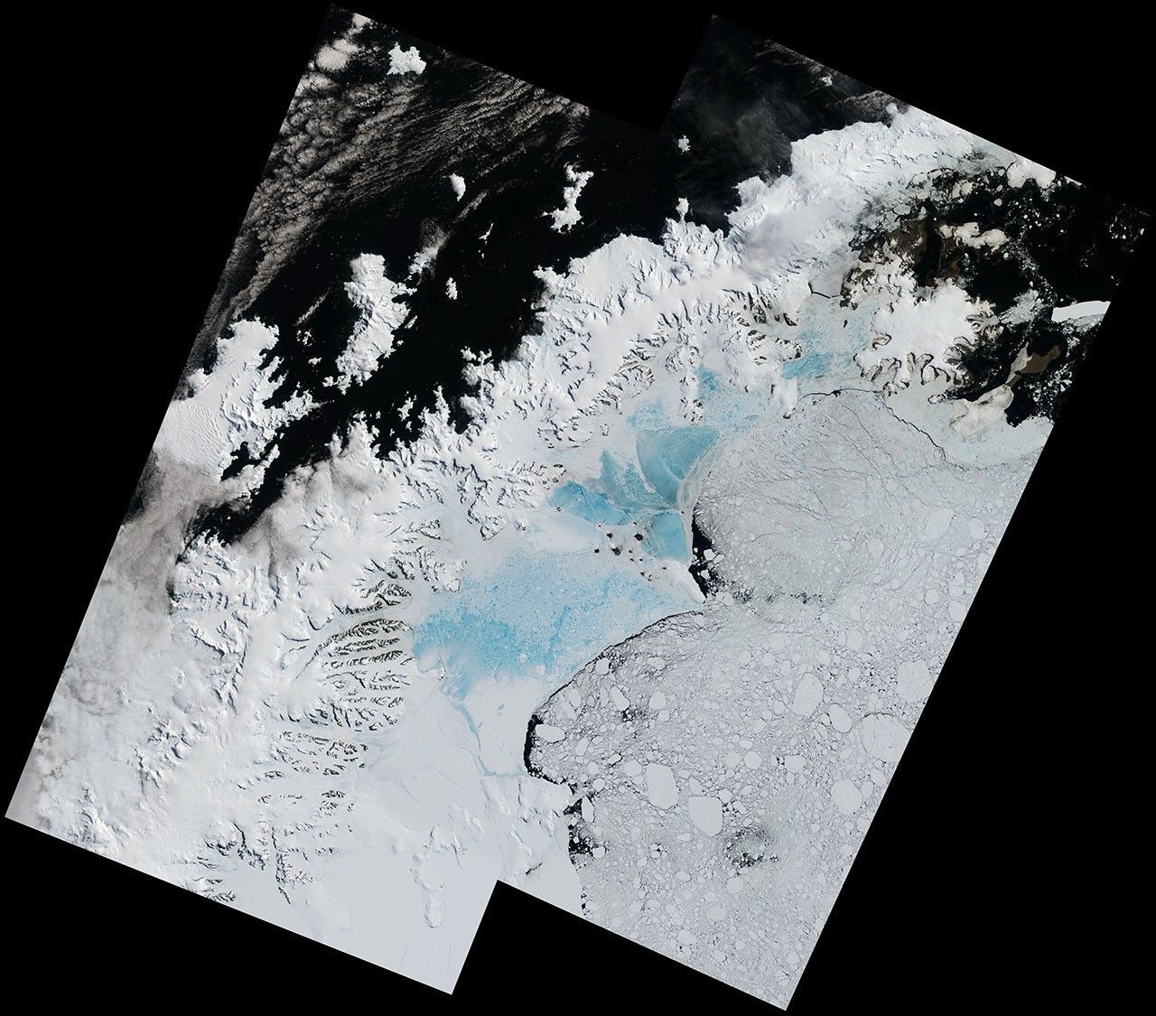 Antarctica’s Changing Larsen Ice Shelf