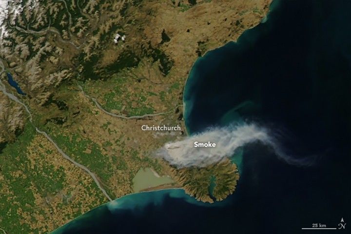 Fires Threaten Christchurch