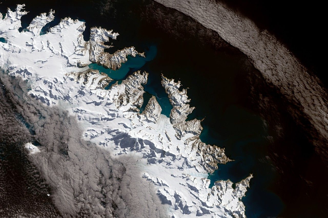 Glaciers Ebb in South Georgia