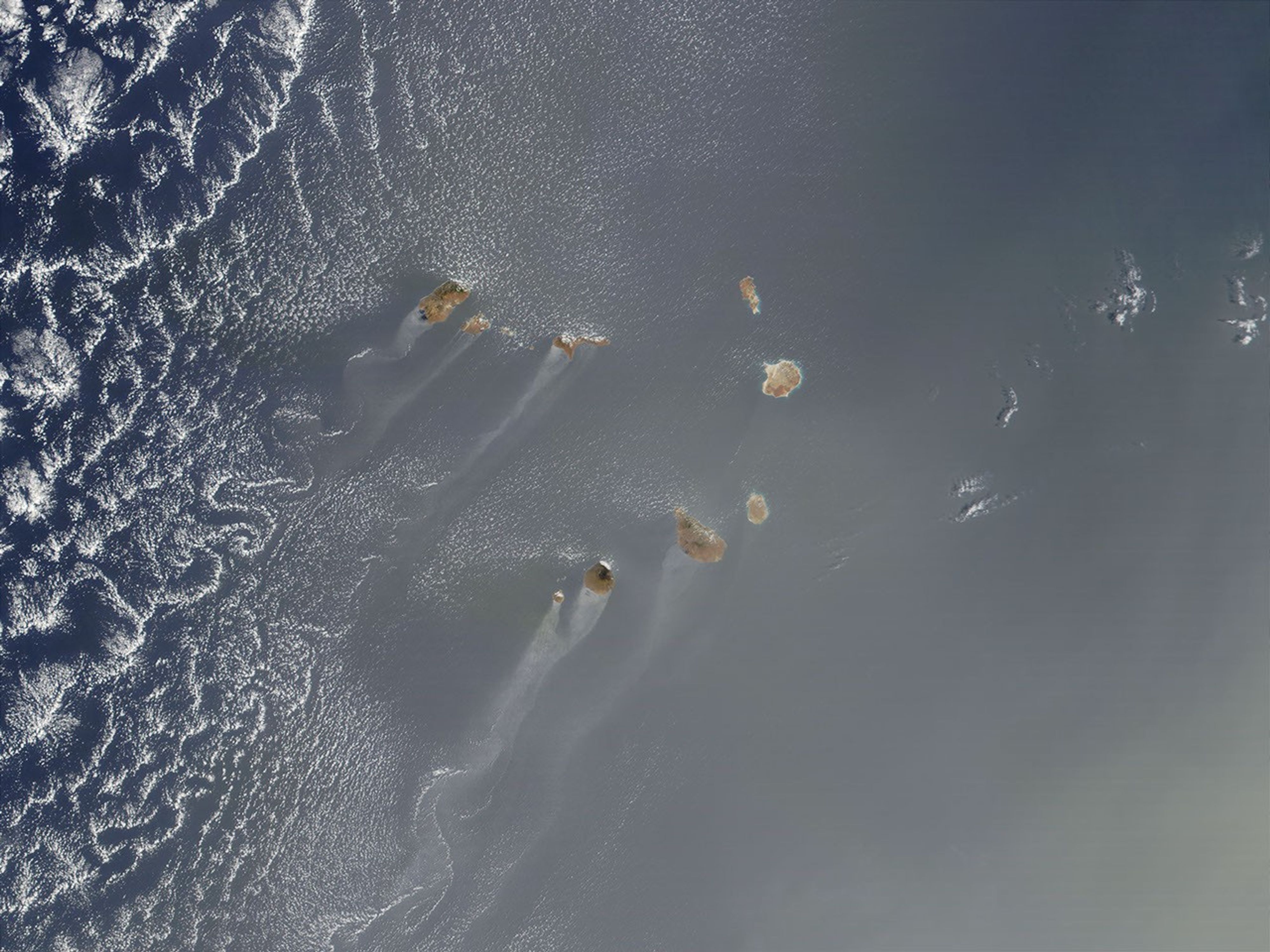 Dust over Cape Verde