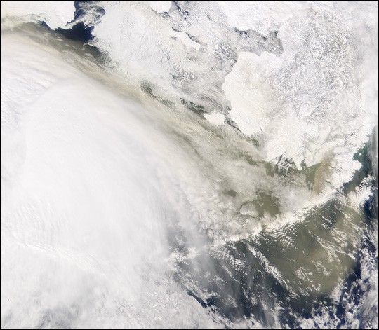 Asian Dust Reaches Alaska