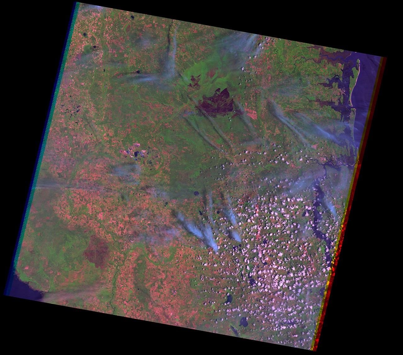 Blackjack Bay Fire in Okefenokee Refuge