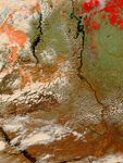 Flooding in Central Siberia