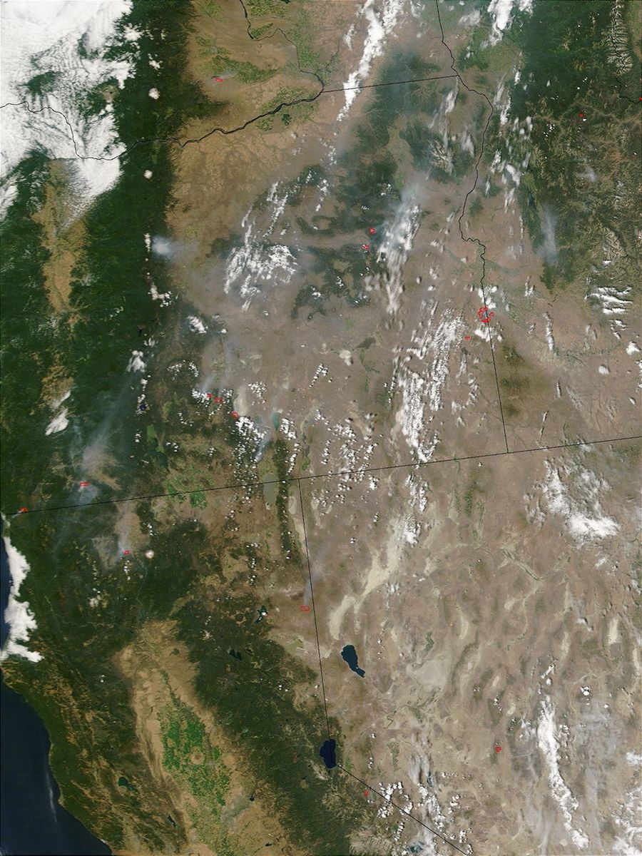 Fires Scorch Oregon - NASA Science