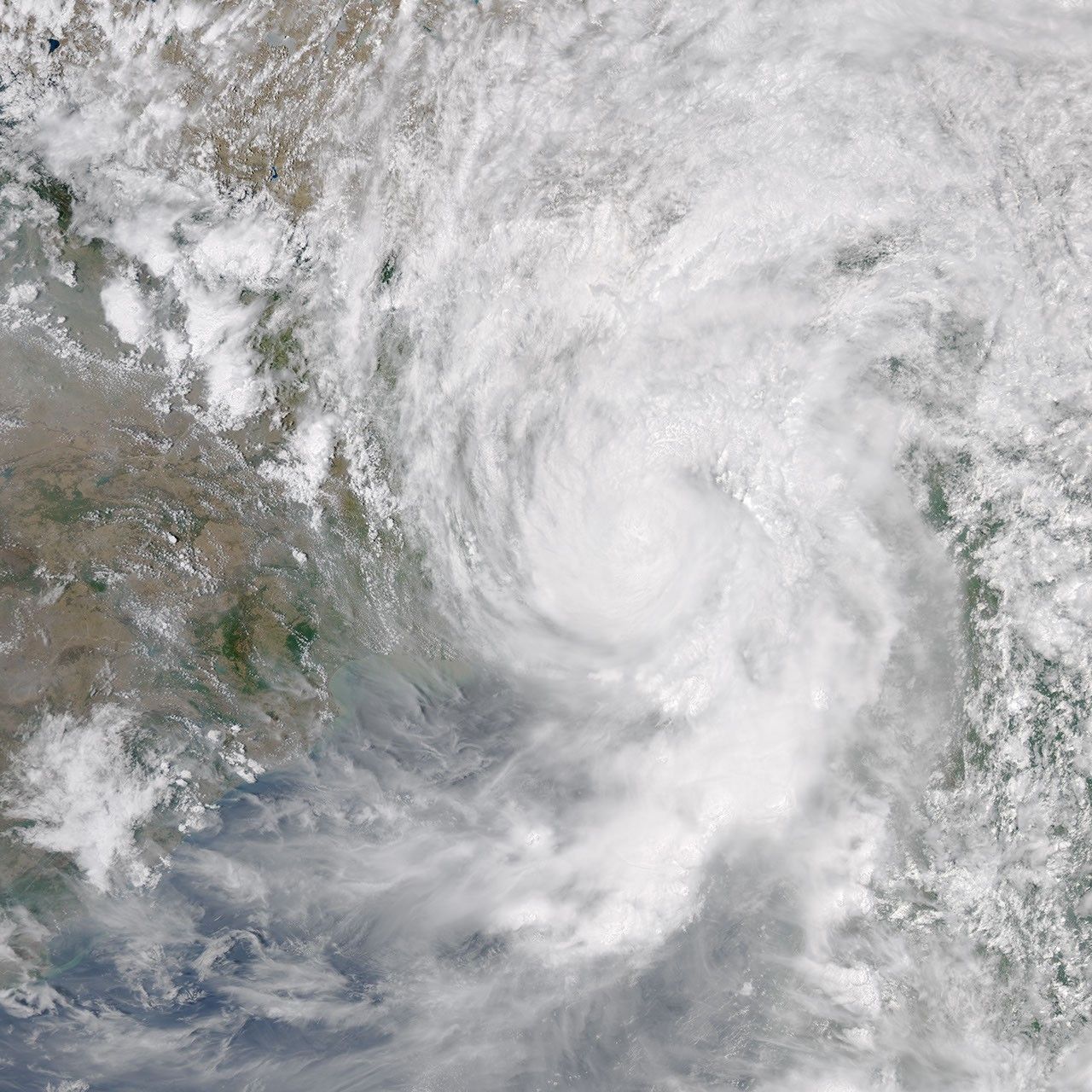 Cyclone Mora Makes Landfall