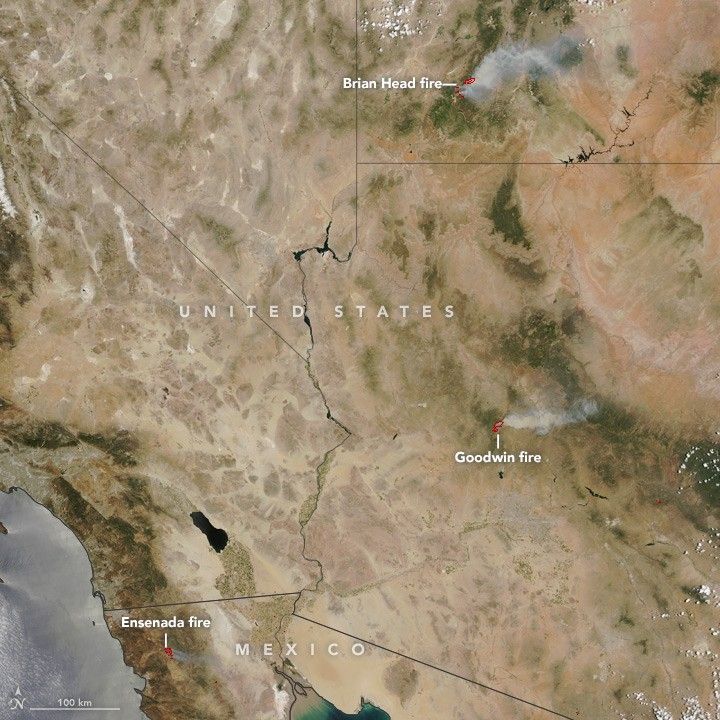 Fires in the Southwest