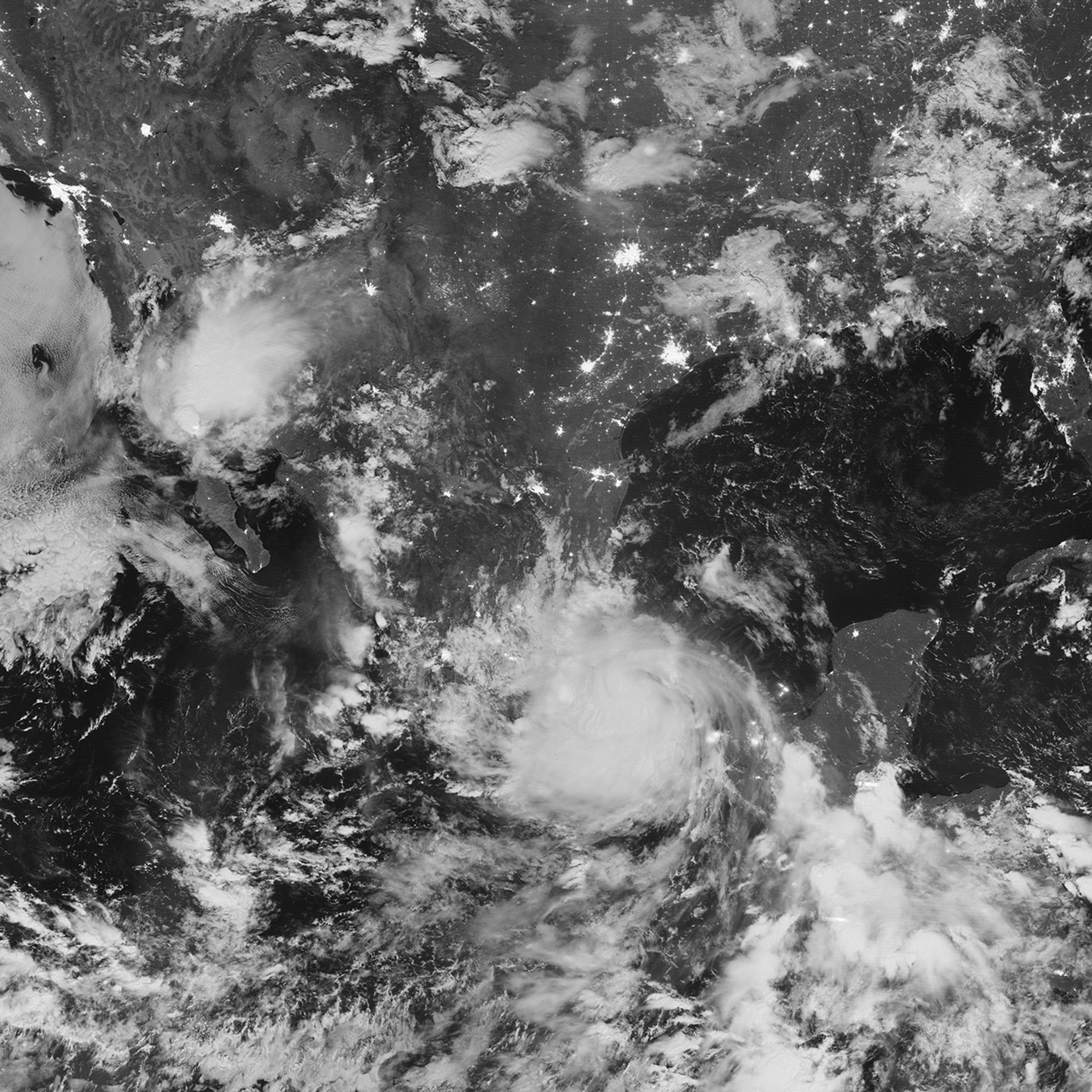 Franklin Storms Over Mexico