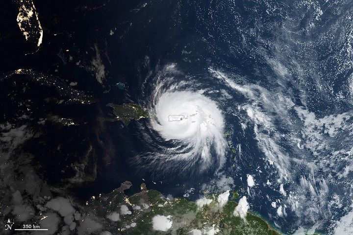 Hurricane Maria Lashes Puerto Rico