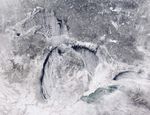 Ice on Lake Erie