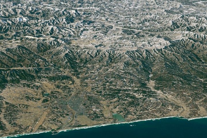 A View of the Winter Olympics from Above