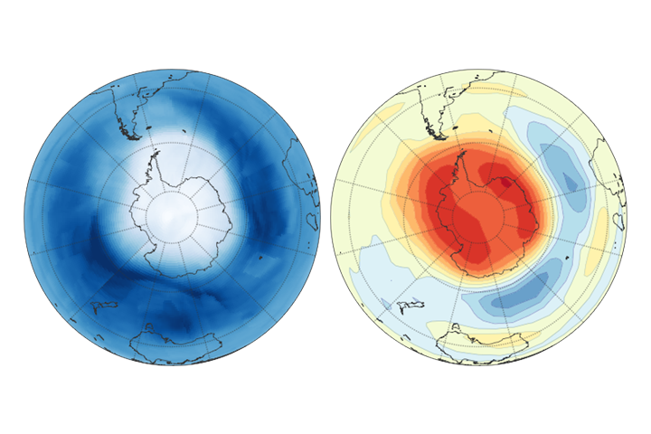 Measurements Show Reduction in Ozone-Eating Chemical
