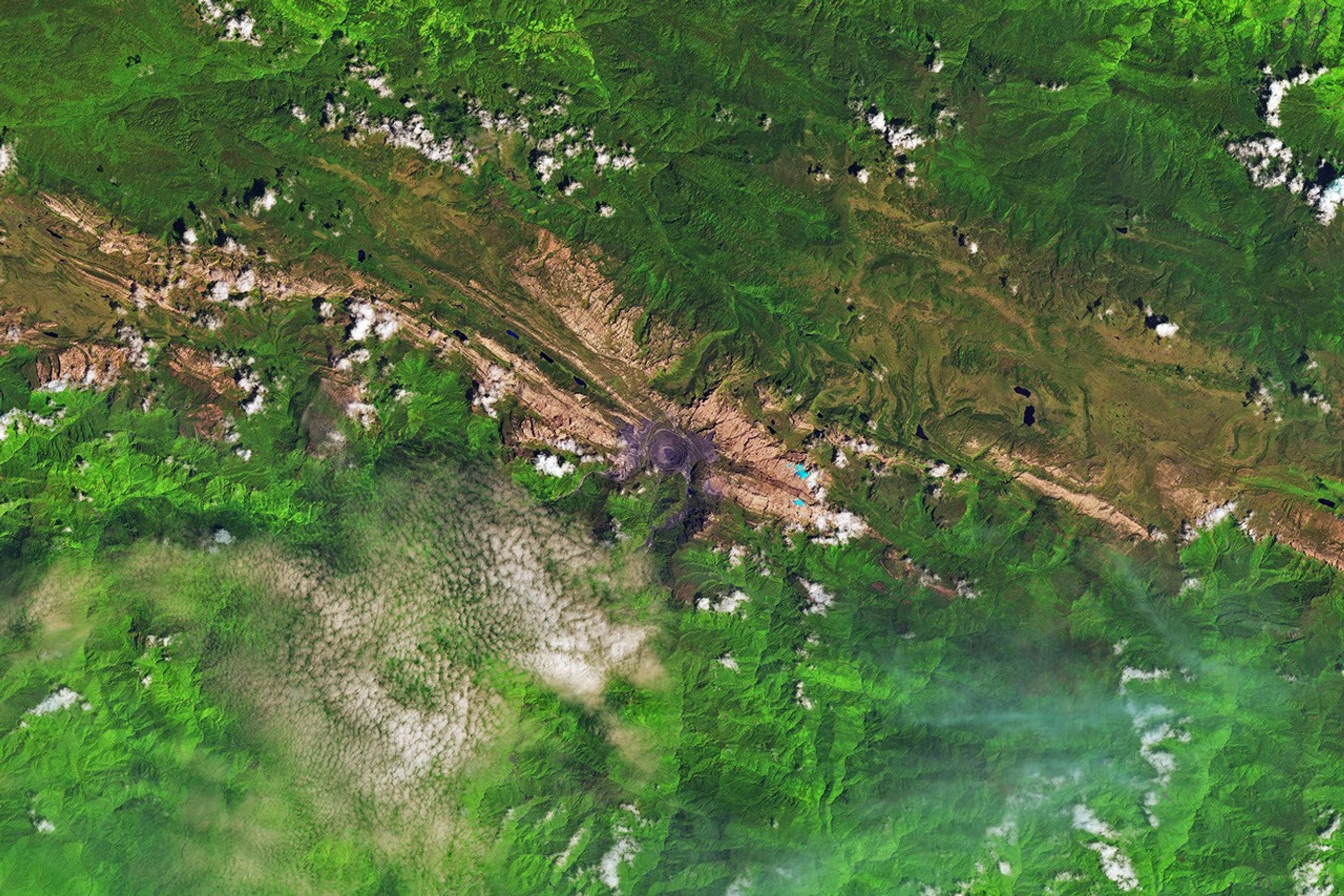 Papua New Guinea icefields