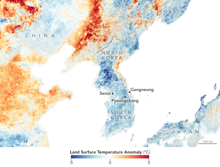 A Cold Greeting in Pyeongchang