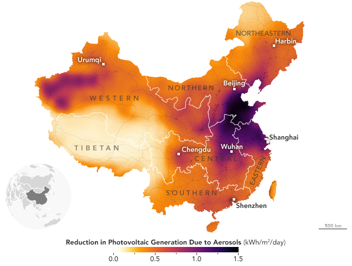 Smog Smothers Solar Energy in China