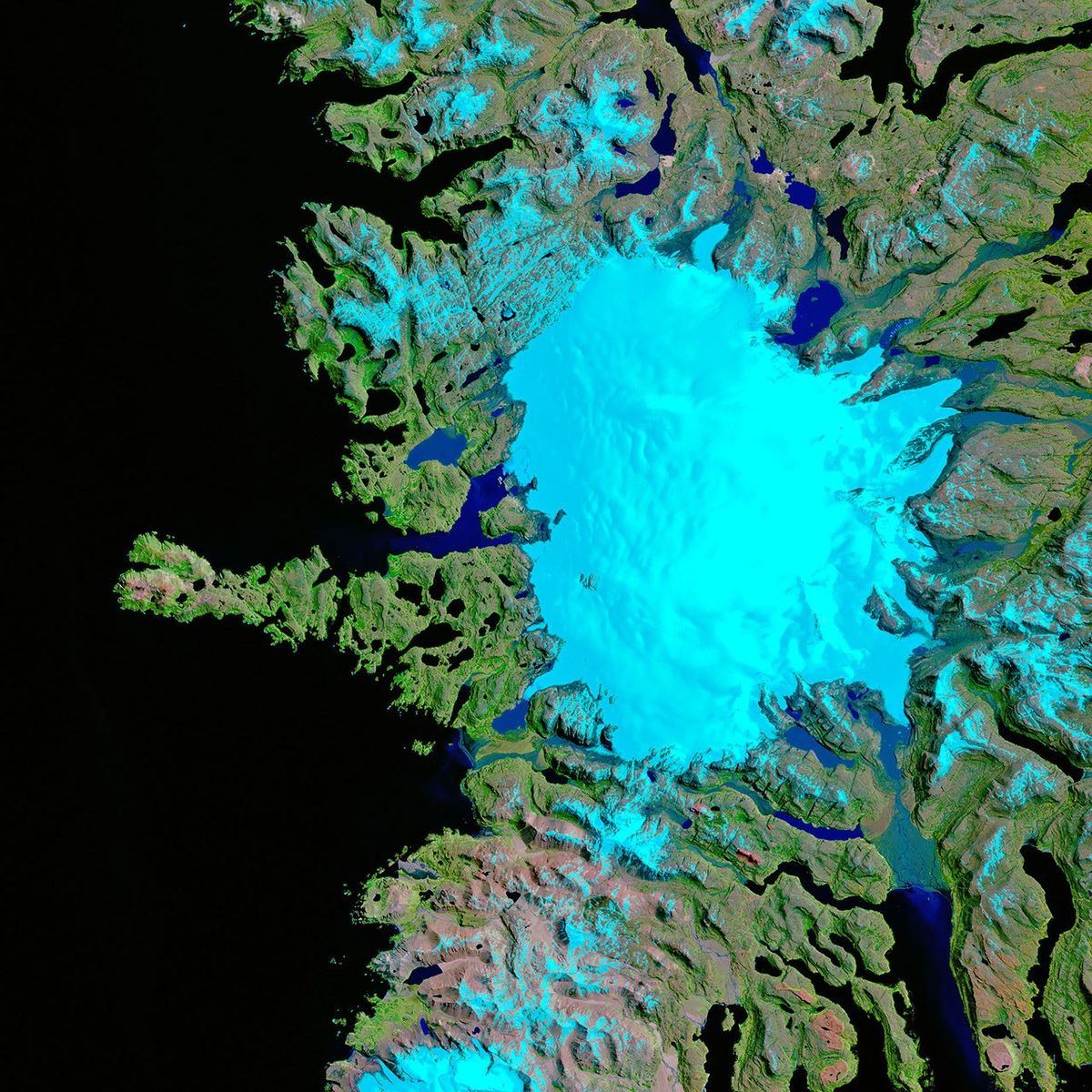 Glacier Retreat at Cook Ice Cap - NASA Science