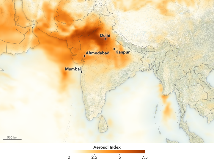 Weeks of Extreme Weather in India
