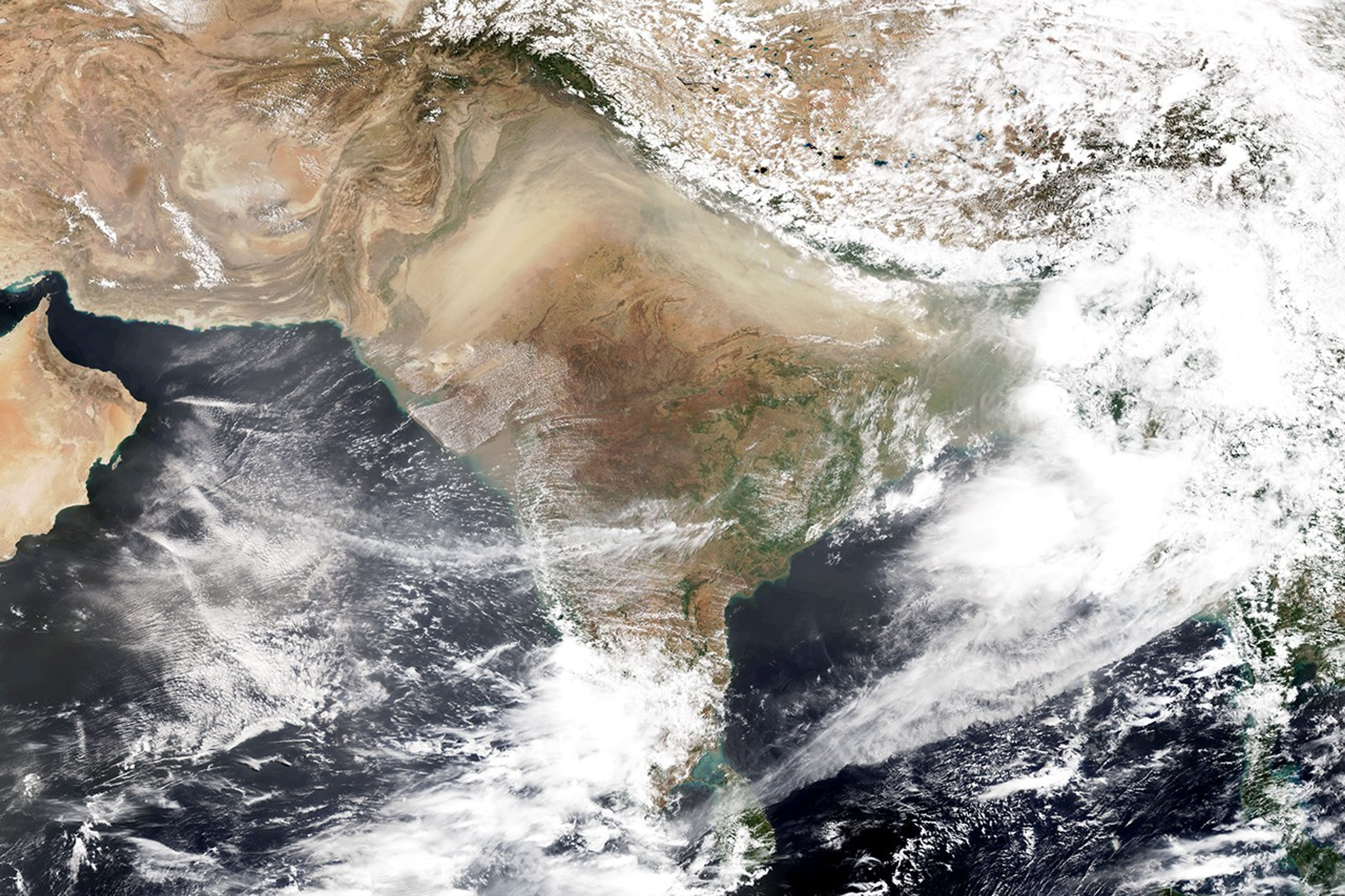 Hazardous Pre-Monsoon Dust Pollution