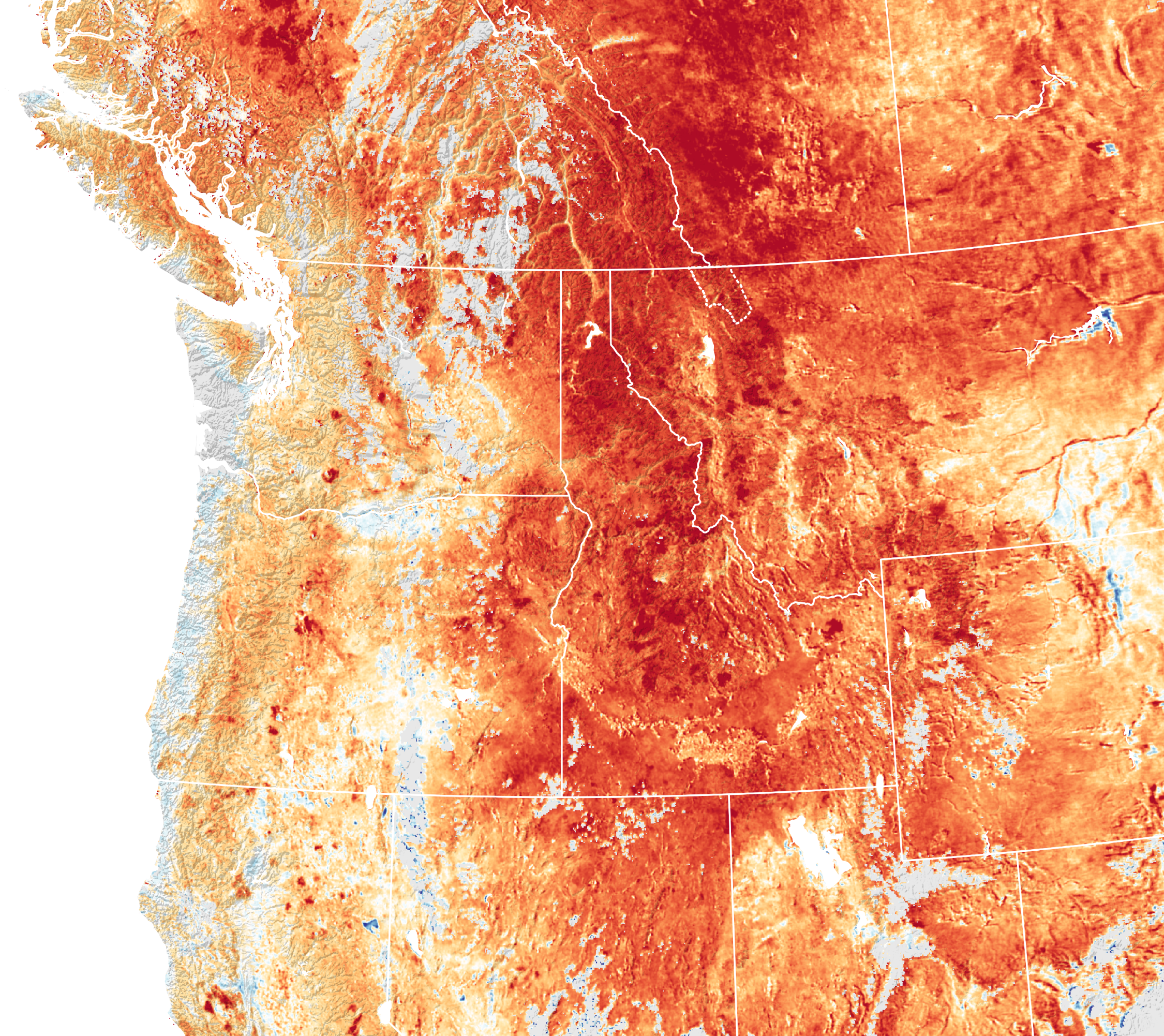 The Northwest is Running Hot and Dry