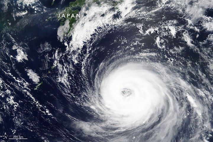 Typhoon Soulik - NASA Science