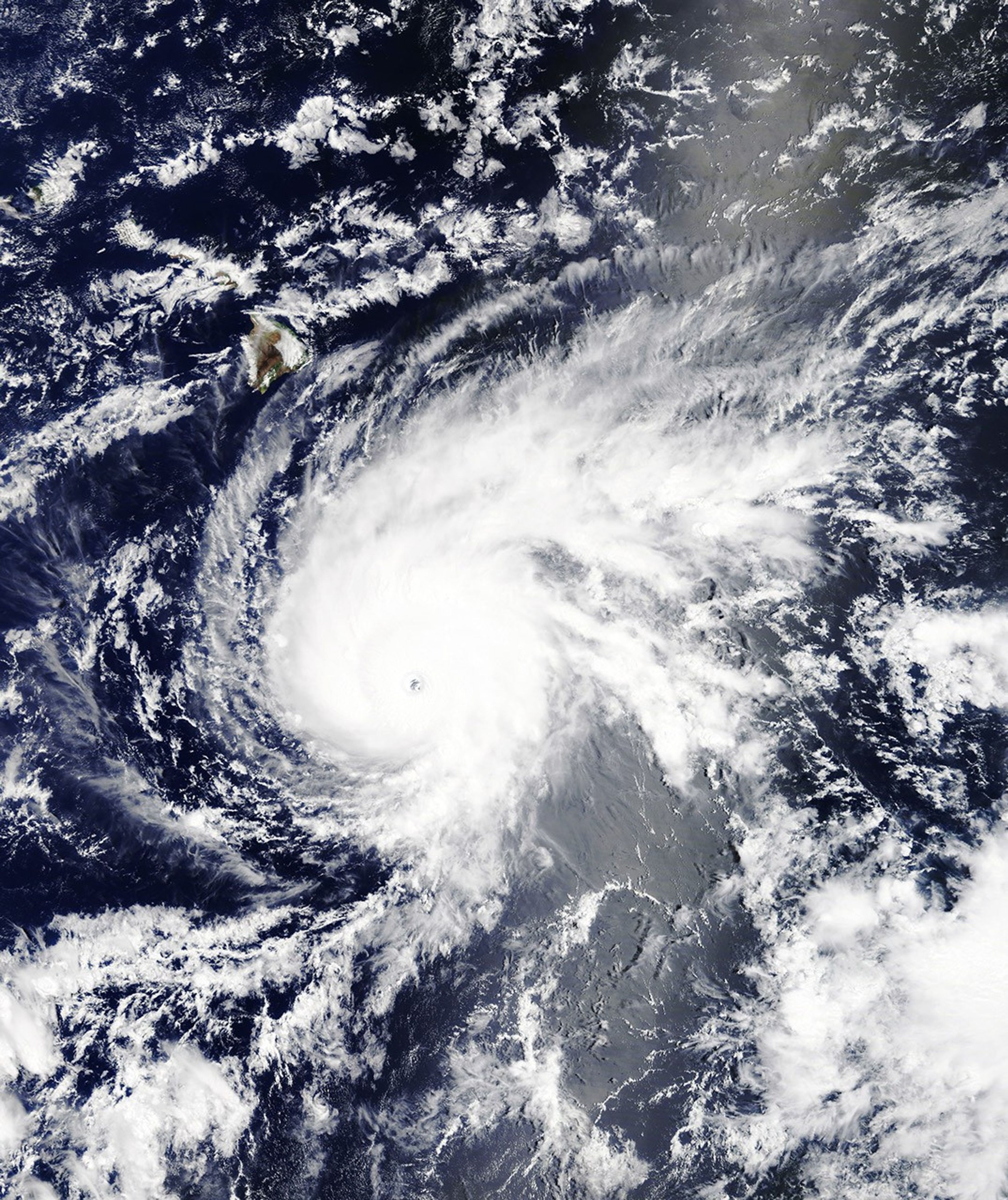 Hurricane Lane Approaches Hawaii