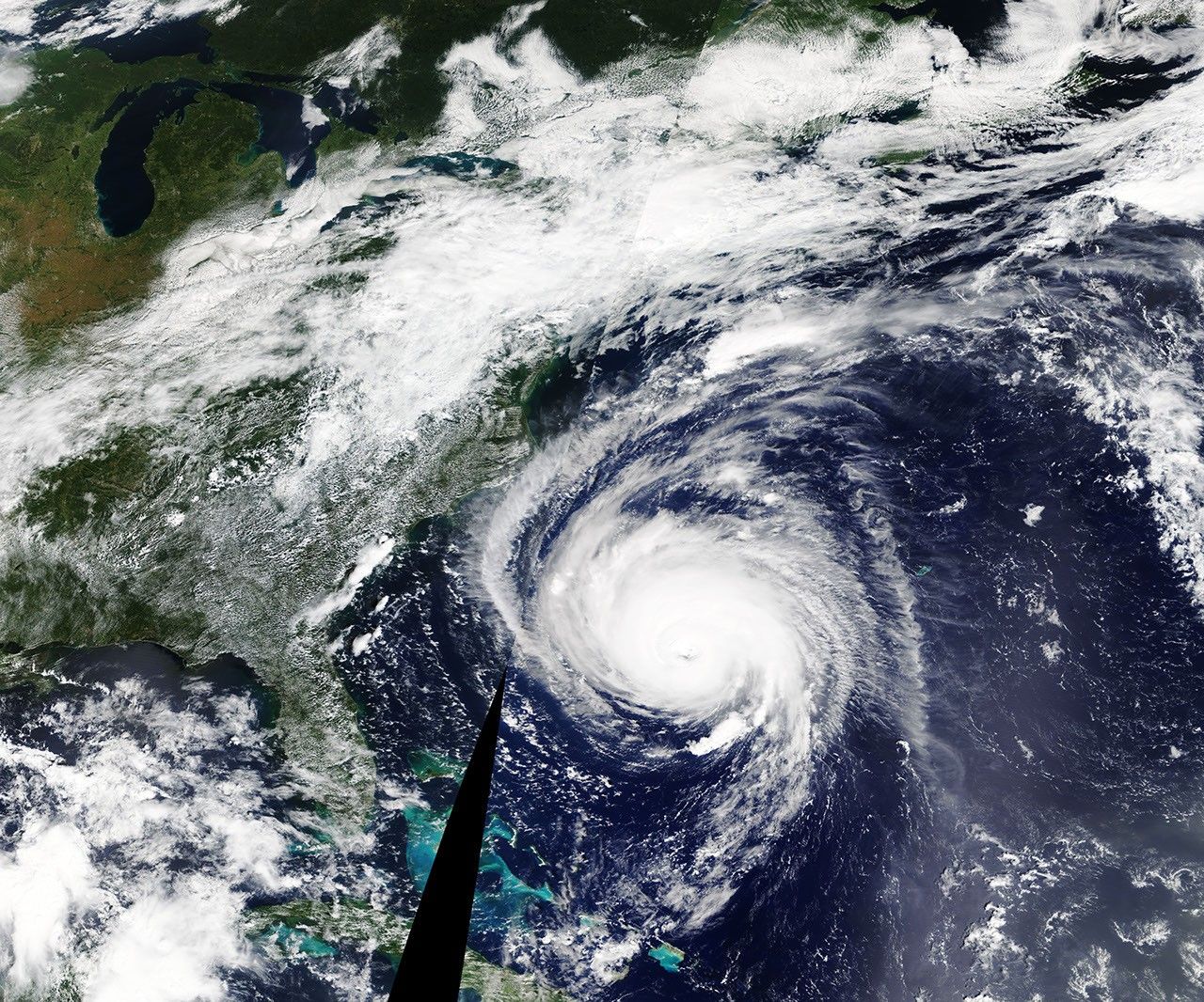Awesome, Frightening Views of Hurricane Florence