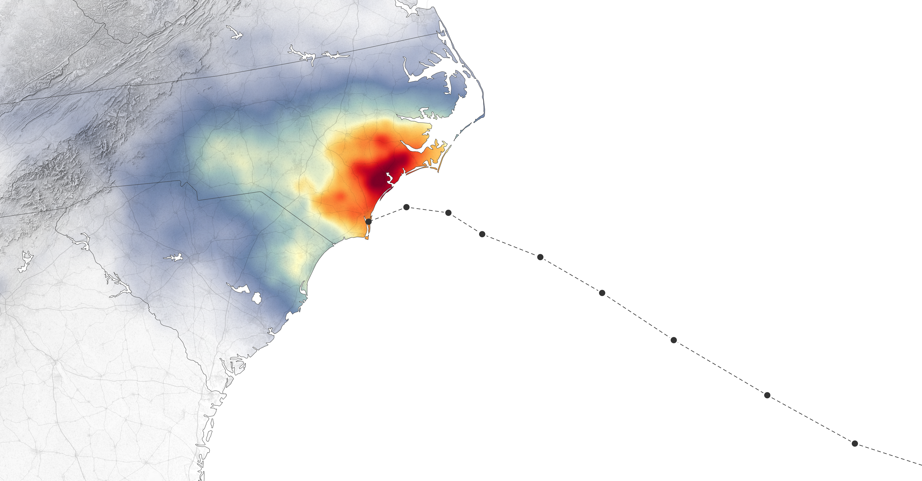 Florence Inundates the Carolinas