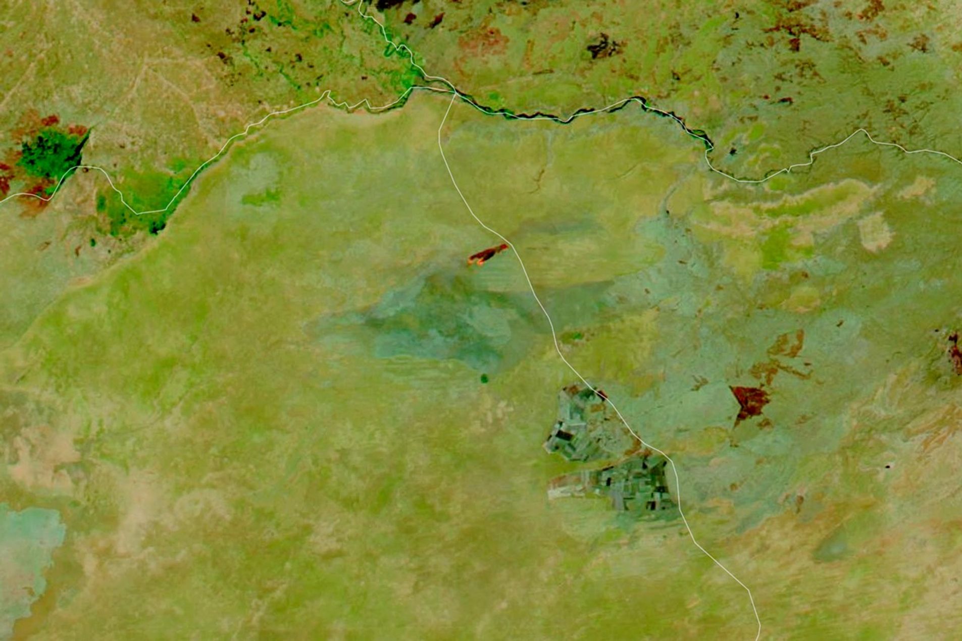 Fires Scar Northern Botswana - related image preview